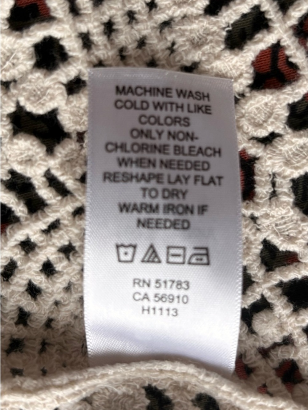 Maurices Cream Crochet Tank Top - Picture 9 of 9